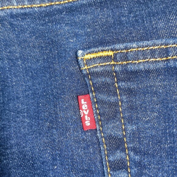 Levi's 541 jeans athletic taper men's W48L32 ink blue stretch - Picture 6 of 13